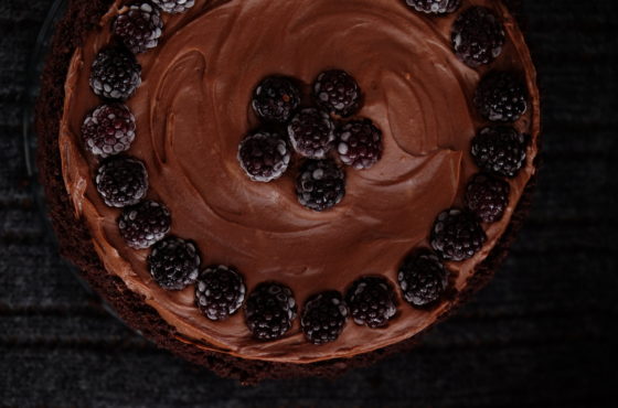 Obłędny tort czekoladowy